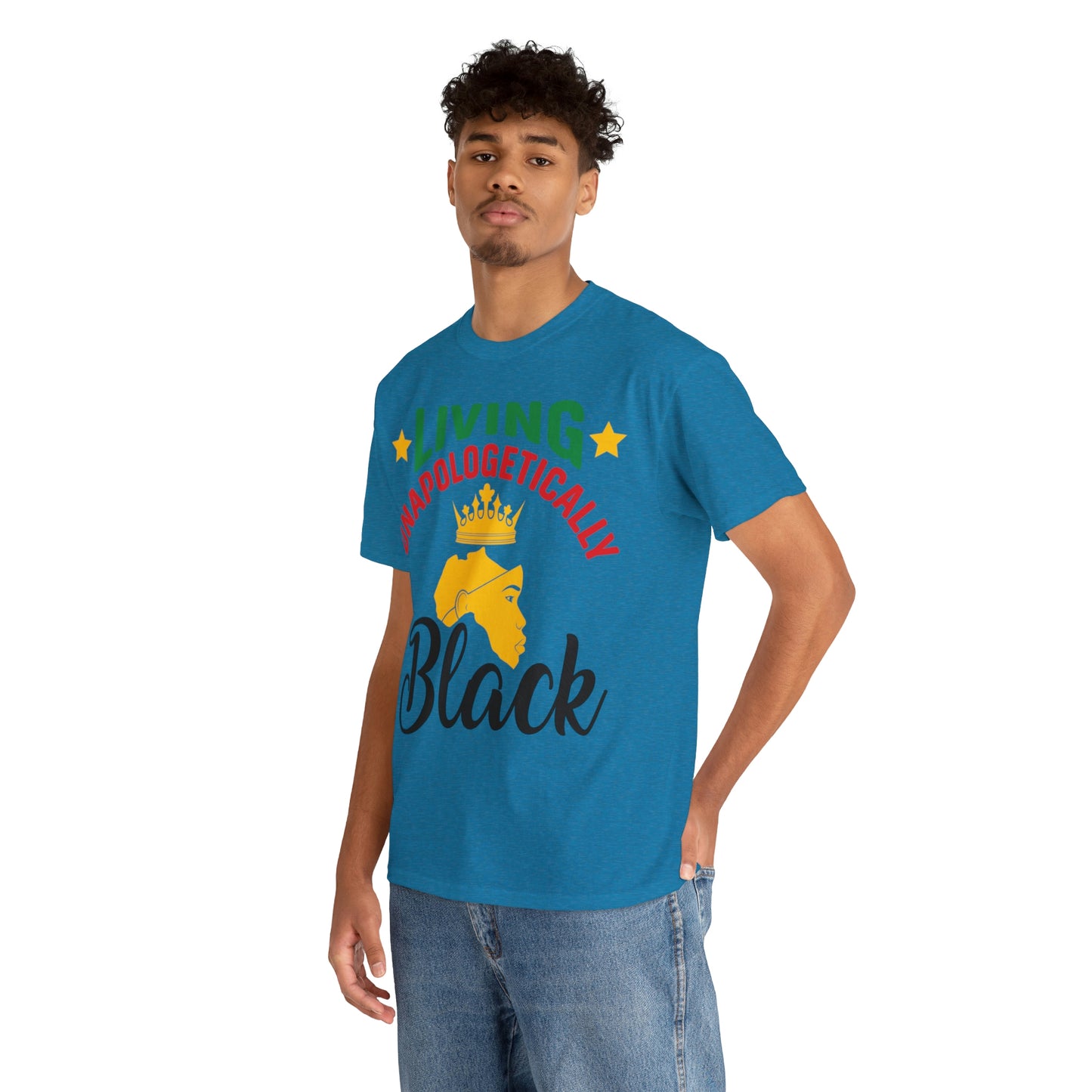 Living Unapologetically Unisex Heavy Cotton Tee