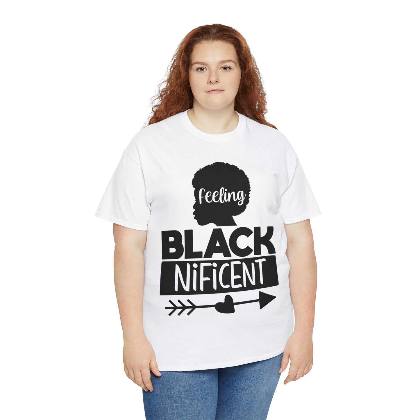 Feeling Blacknificent Unisex Heavy Cotton Tee
