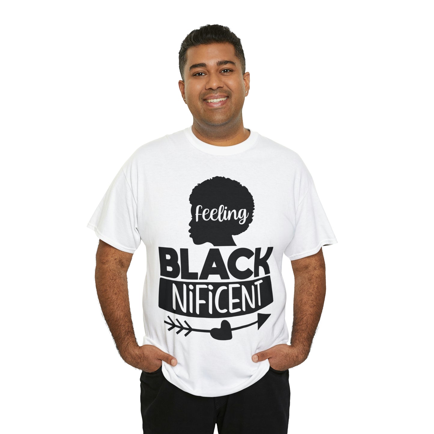 Feeling Blacknificent Unisex Heavy Cotton Tee