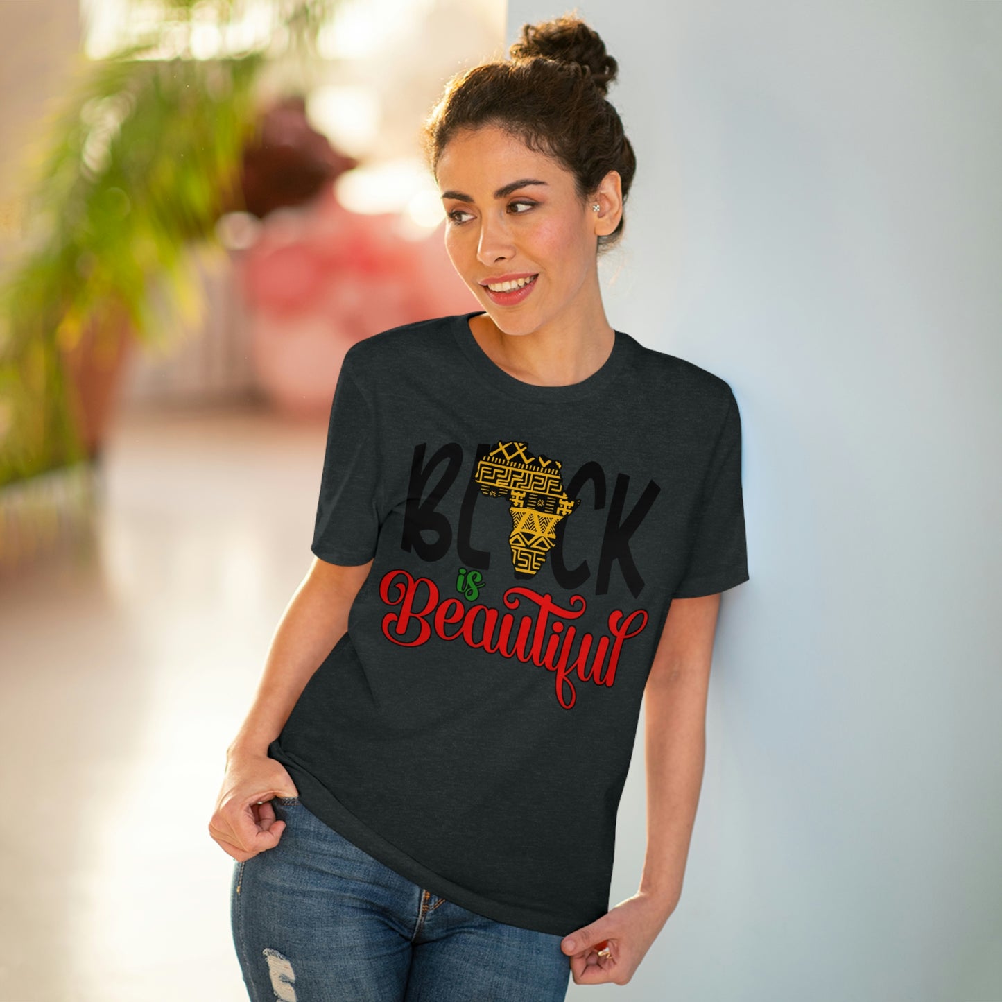 Black is Beautiful Organic Creator T-shirt - Unisex