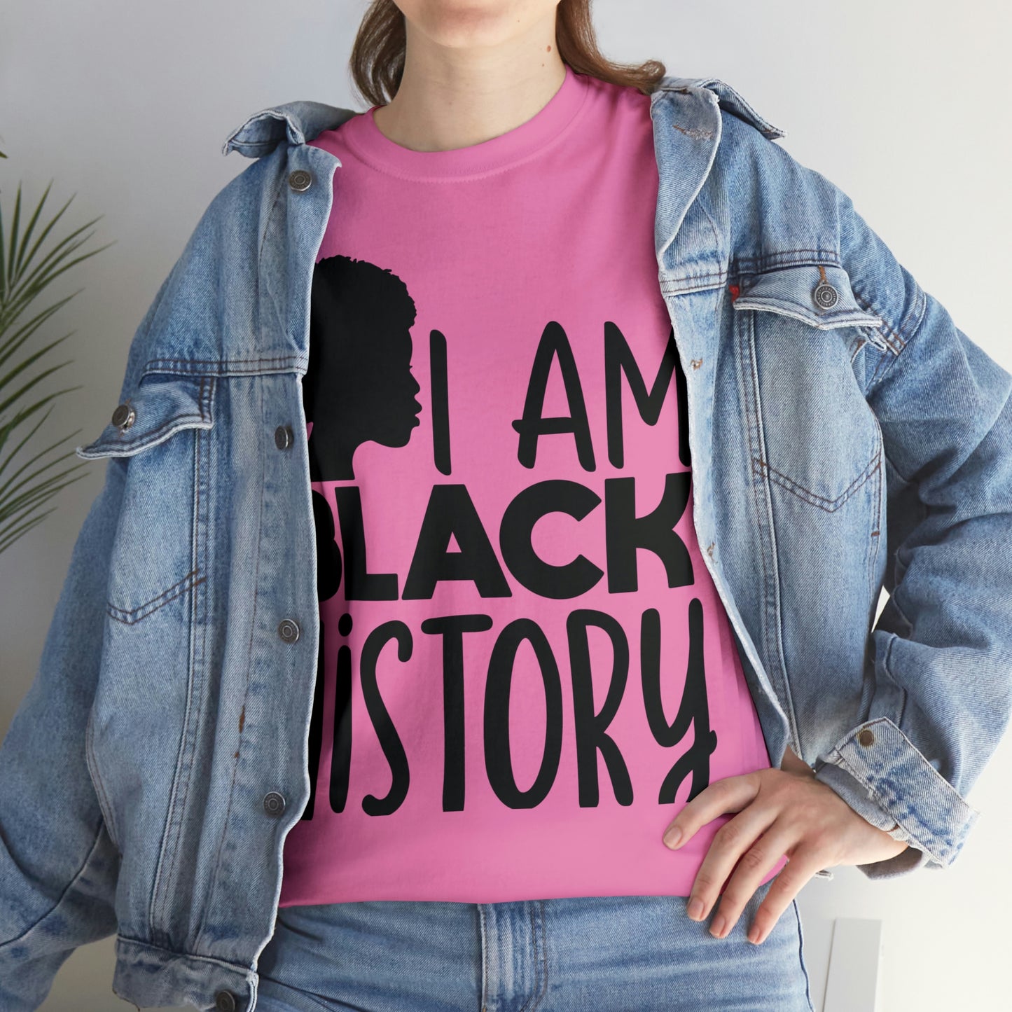 I Am Black History Unisex Heavy Cotton Tee