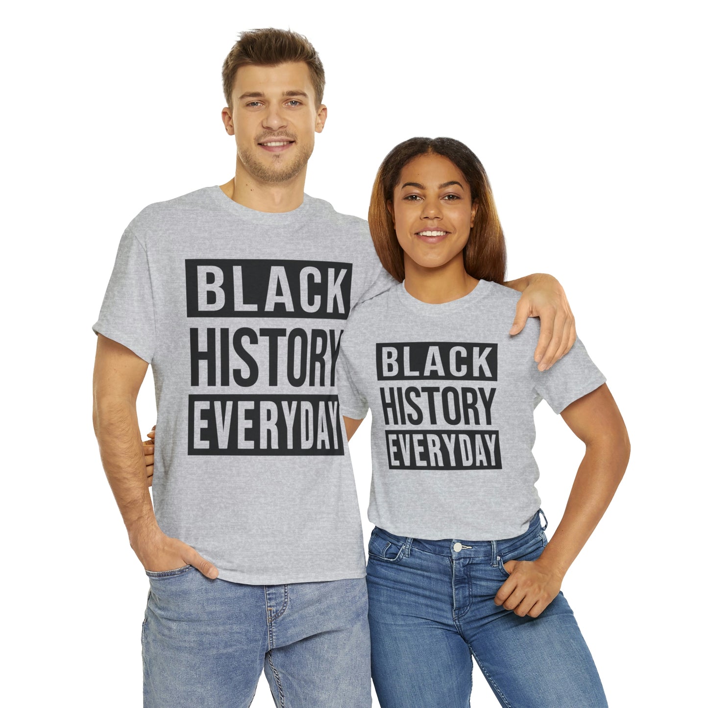 Black History Everyday Unisex Heavy Cotton Tee