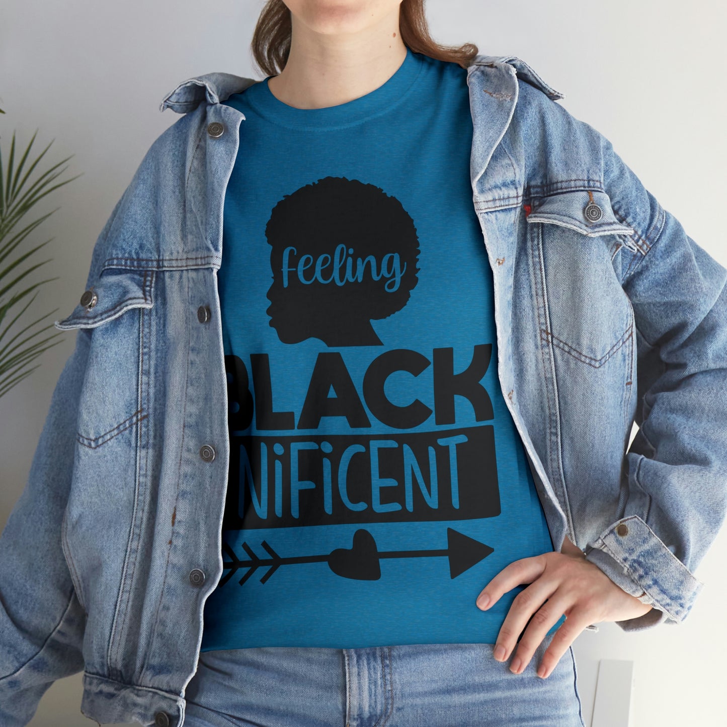 Feeling Blacknificent Unisex Heavy Cotton Tee