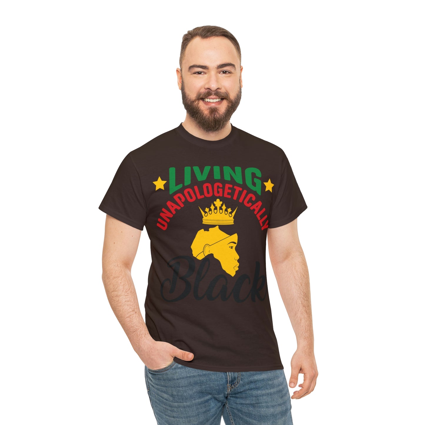 Living Unapologetically Unisex Heavy Cotton Tee