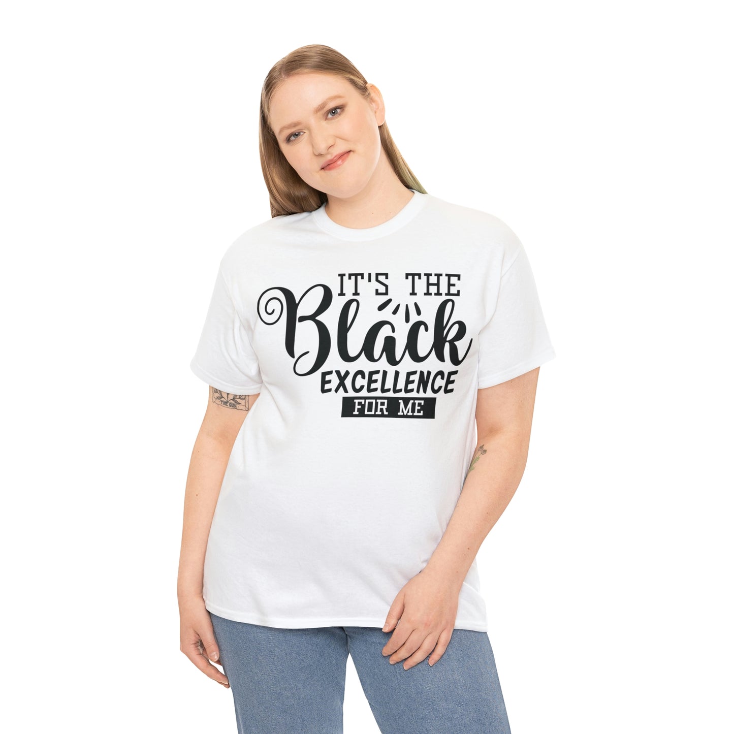 Its Black Excellence Unisex Heavy Cotton Tee