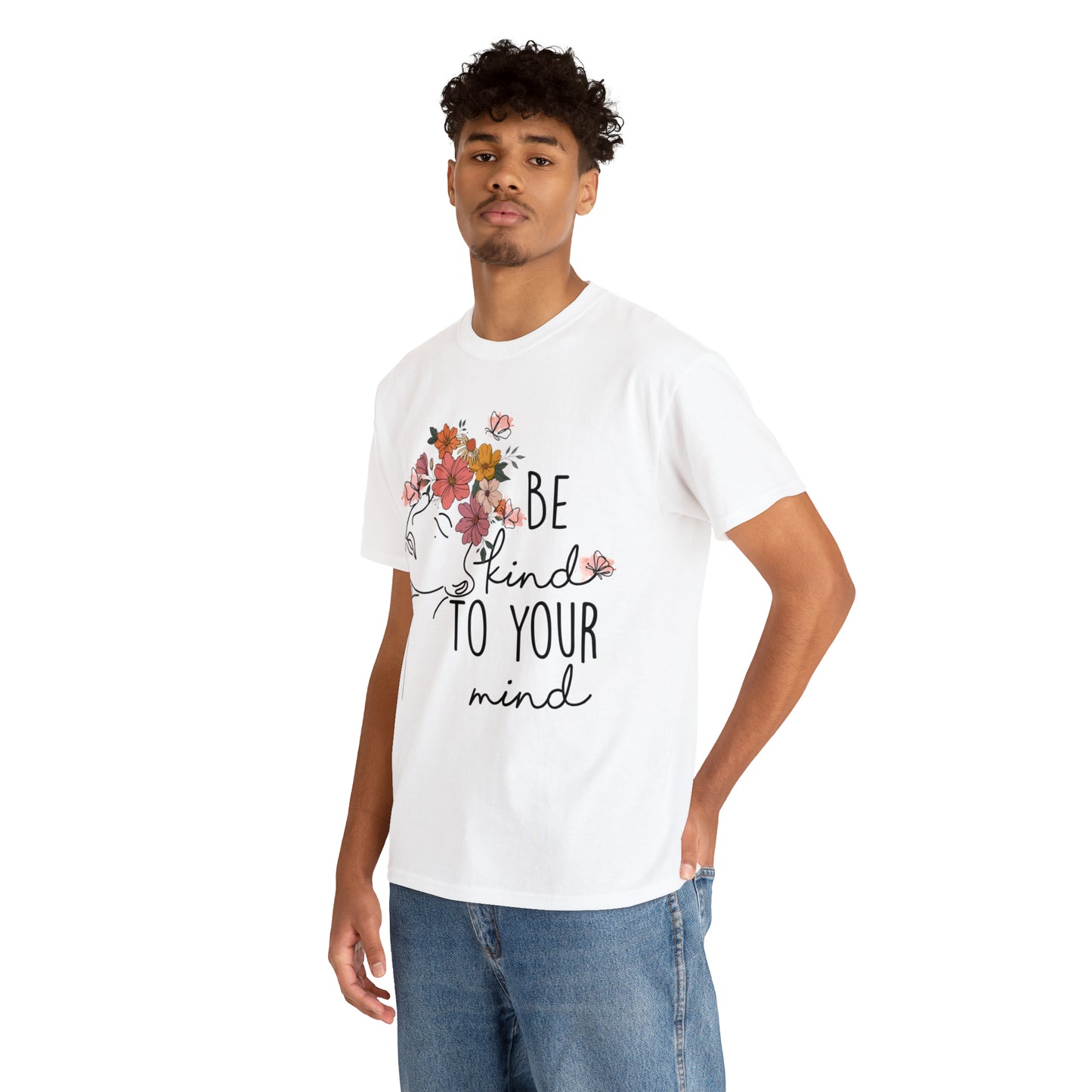 Be Kind to Your Mind Unisex Heavy Cotton Tee