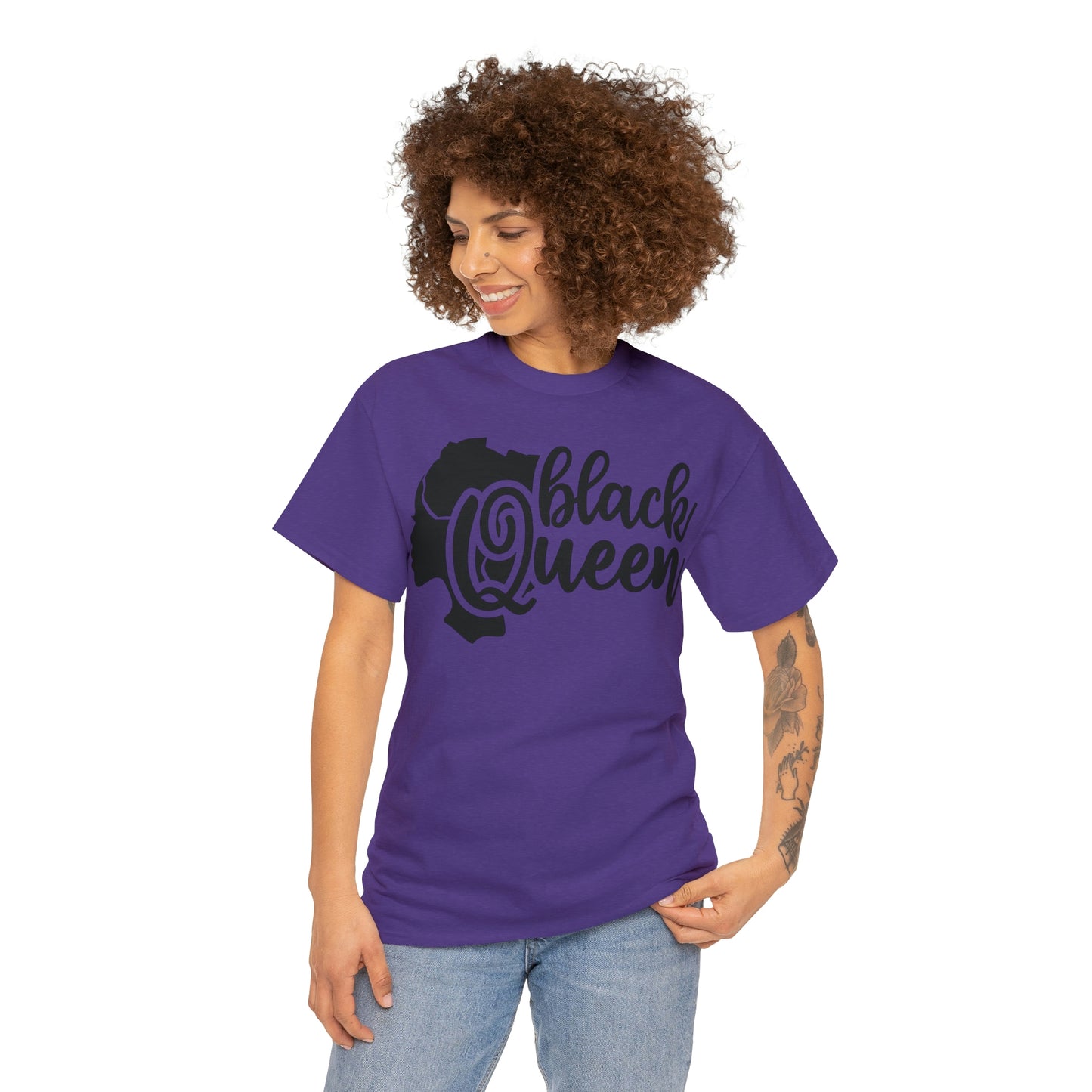 Black Queen Unisex Heavy Cotton Tee