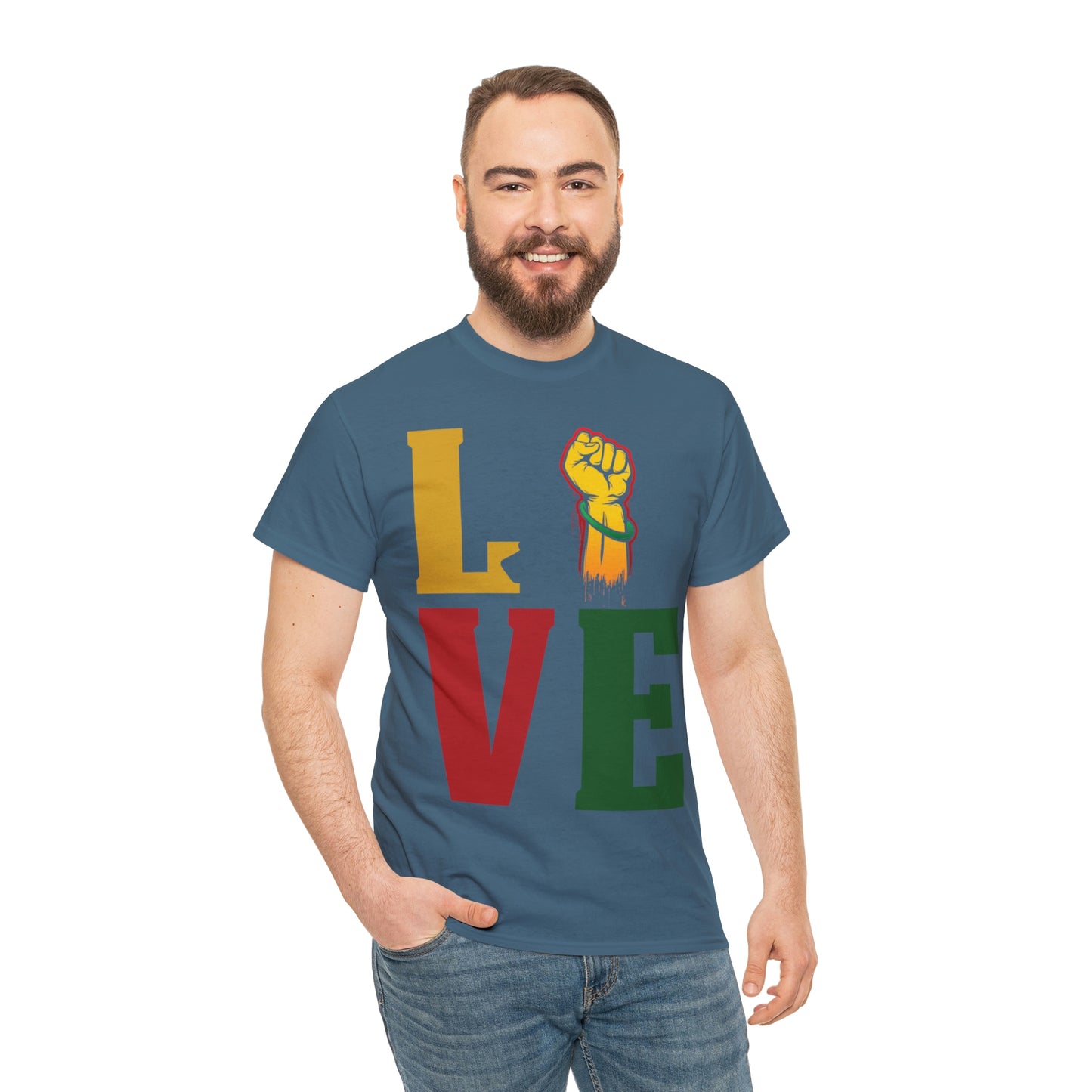Love Unisex Heavy Cotton Tee