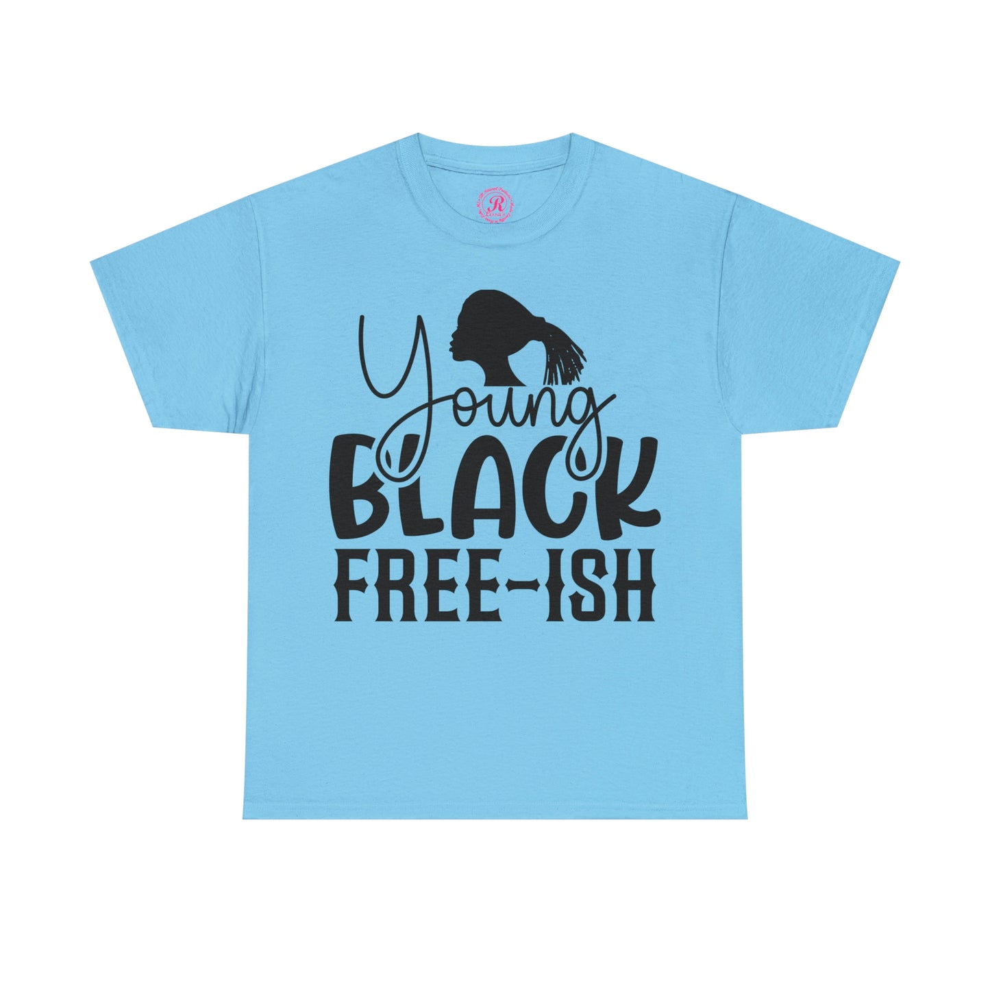 Young Black Unisex Heavy Cotton Tee