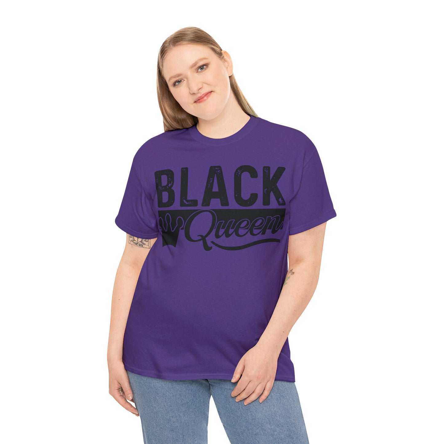 Black Queen Unisex Heavy Cotton Tee