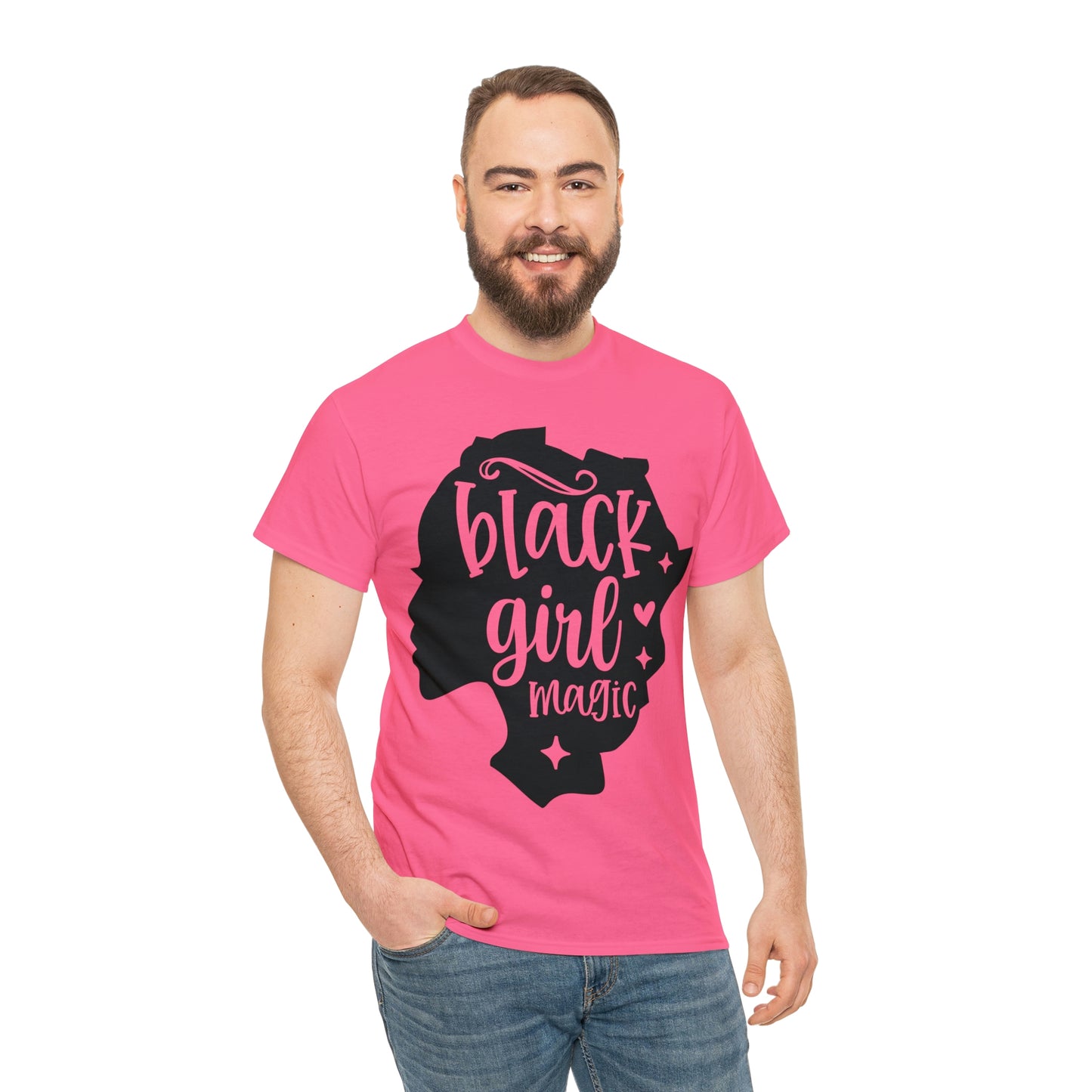 Black Girl Magic Unisex Heavy Cotton Tee