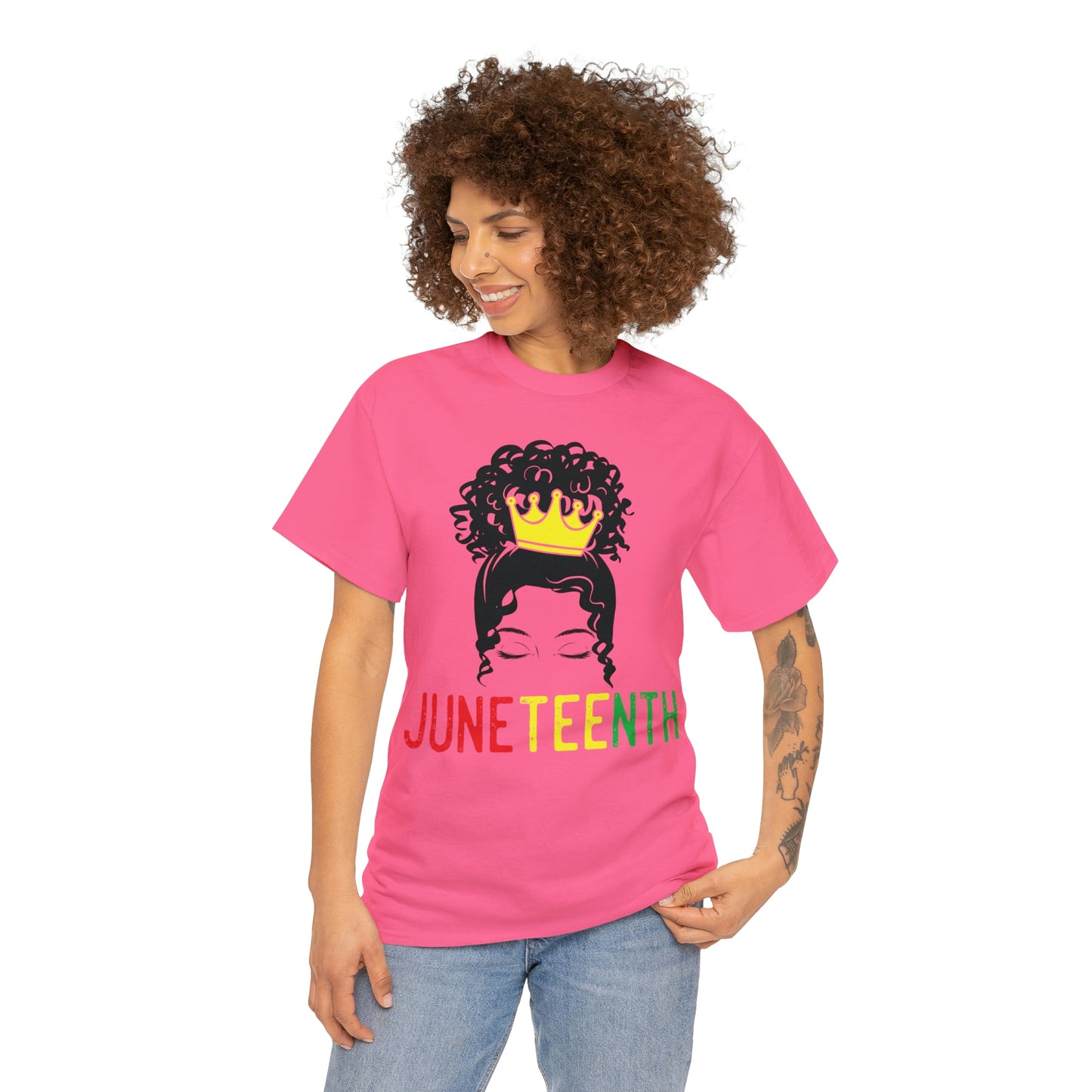 Juneteenth Femme Unisex Heavy Cotton Tee