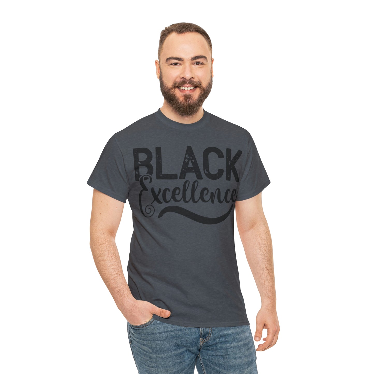 Black Excellence Unisex Heavy Cotton Tee